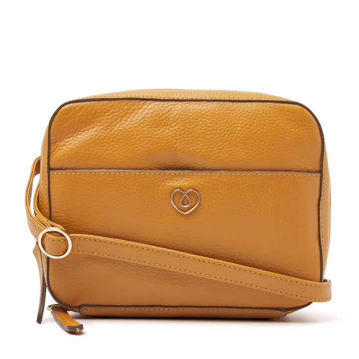Sweet Collection dR Amsterdam® Diabetes Schultertasche ,,Alice'' Mustard