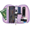 Diabetes Zubehörtasche "Tessa Purple Floral" - von Zuckerschmuck