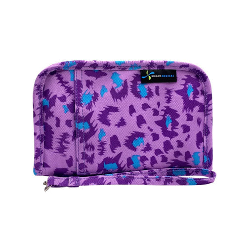 Sac d'accessoires pour diabétiques « Purple Leo »