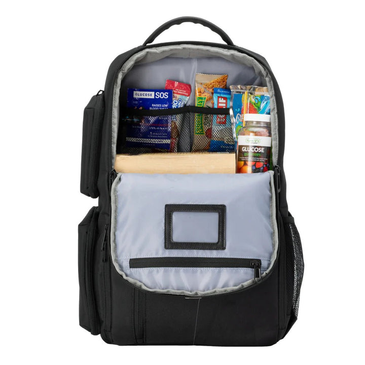 XL Diabetes Rucksack - perfekt für Reisen - von Zuckerschmuck