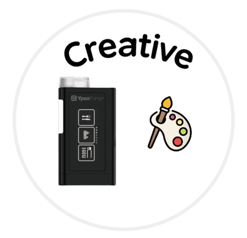 YpsoPump Sticker ,,CREATIVE"