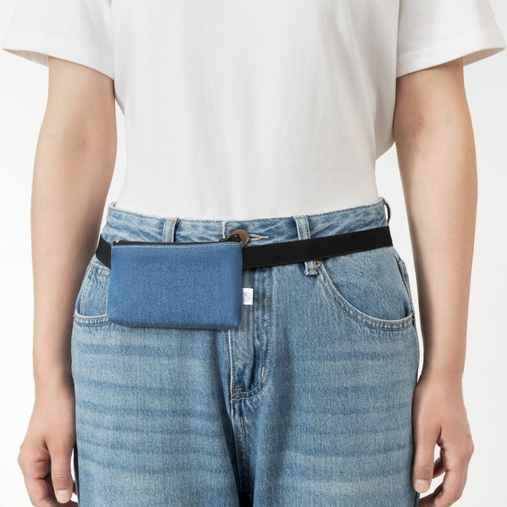BESTSELLER: Insulinpumpentasche JEANS BLAU mit flexiblem Gurt (3 - 99 Jahre) - von Zuckerschmuck
