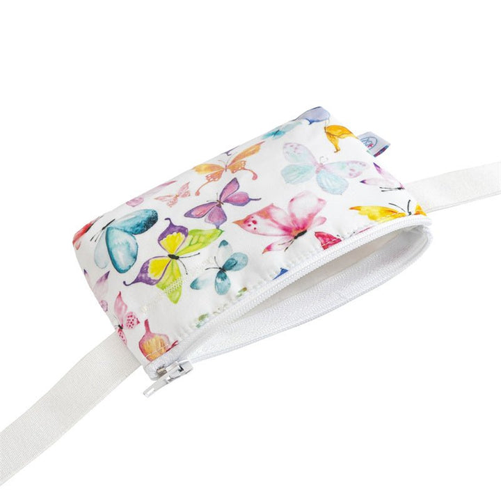 Insulinpumpentasche Butterfly mit Sichtfenster und flexiblem Gurt 65cm (3 - 99 Jahre) - von Zuckerschmuck