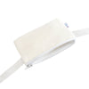 Insulinpumpentasche (12cmx7cm) WEIß mit flexiblem Band - von Zuckerschmuck