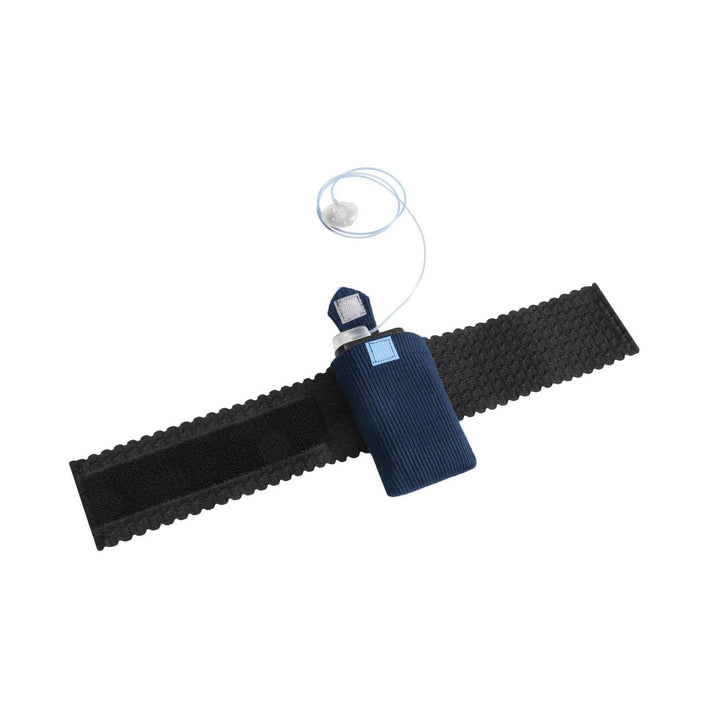 Armband mit Insulinpumpentasche Oberarm verschiedene Farben - von Zuckerschmuck