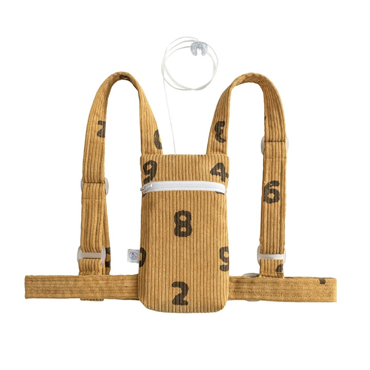 NEU: Insulinpumpenrucksack für Kinder mit Platz für CGM Reader/Handy "ZAHLEN" - von Zuckerschmuck