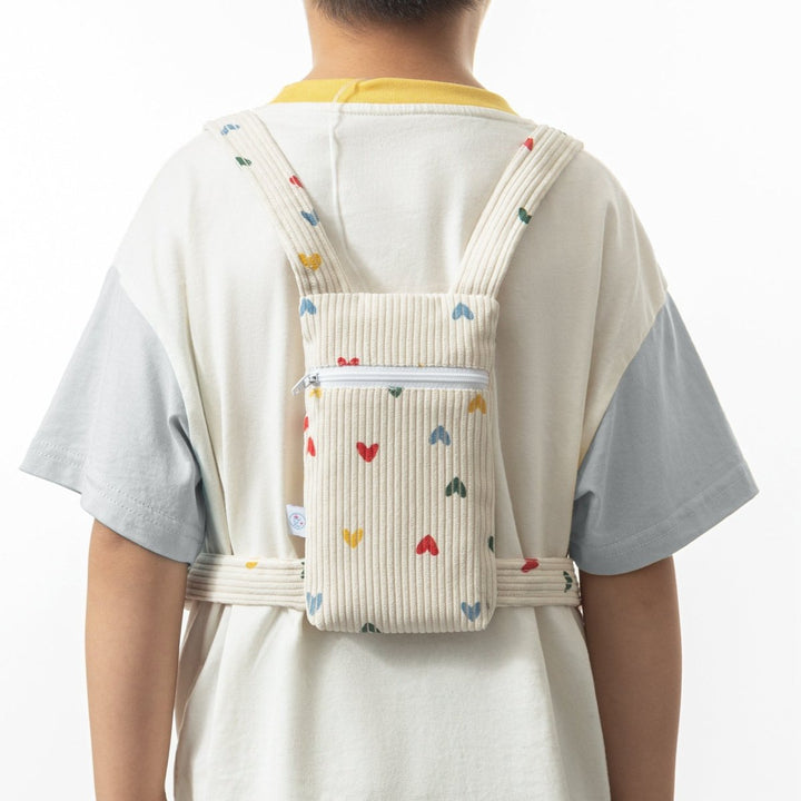 NEU: Insulinpumpenrucksack für Kinder mit Platz für CGM Reader/Handy "HERZ" - von Zuckerschmuck