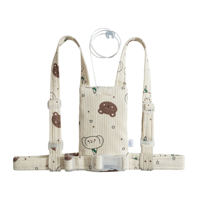 NEU: Insulinpumpenrucksack für Kinder mit Platz für CGM Reader/Handy "BÄR PARTY" - von Zuckerschmuck