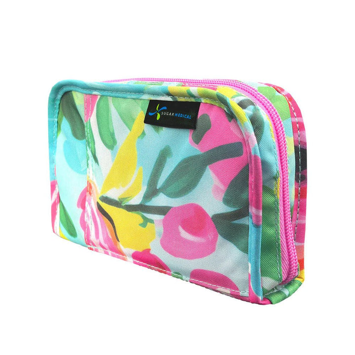 Diabetes Zubehörtasche "Zara Floral" - von Zuckerschmuck