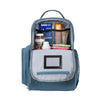 Zuckerschmuck Diabetes Reiserucksack ''Steel Blue'' Oben offen