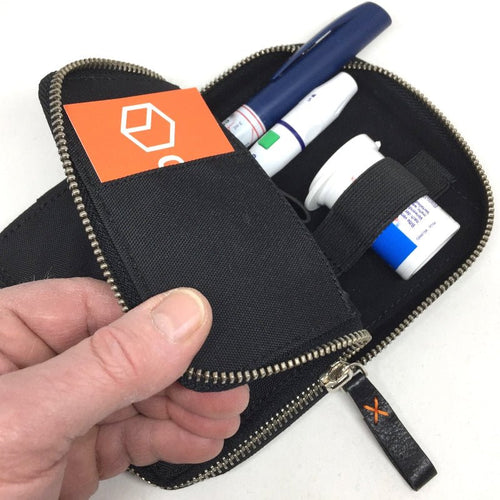 Diabetes Zubehörtasche diabag ''ONE'' Nylon Schwarz