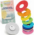 Zuckerschmuck Freestyle Libre 3 Regenbogen Sparpack Bunt