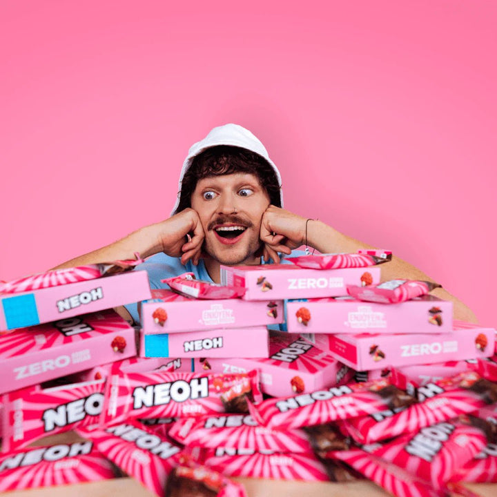 10+2 Sparpack NEOH BERRY BAR - beeriger Schokoriegel ohne Zucker - nur 3g anrechenb. KH/Riegel - von Zuckerschmuck