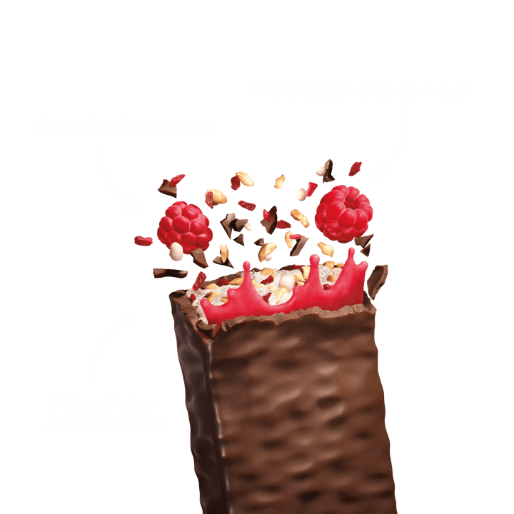 10+2 Sparpack NEOH BERRY BAR - beeriger Schokoriegel ohne Zucker - nur 3g anrechenb. KH/Riegel - von Zuckerschmuck