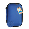 Diabetes Zubehör Tasche mit Karabinerhaken für Blutzuckermessgeräte "BLAU" - von Zuckerschmuck