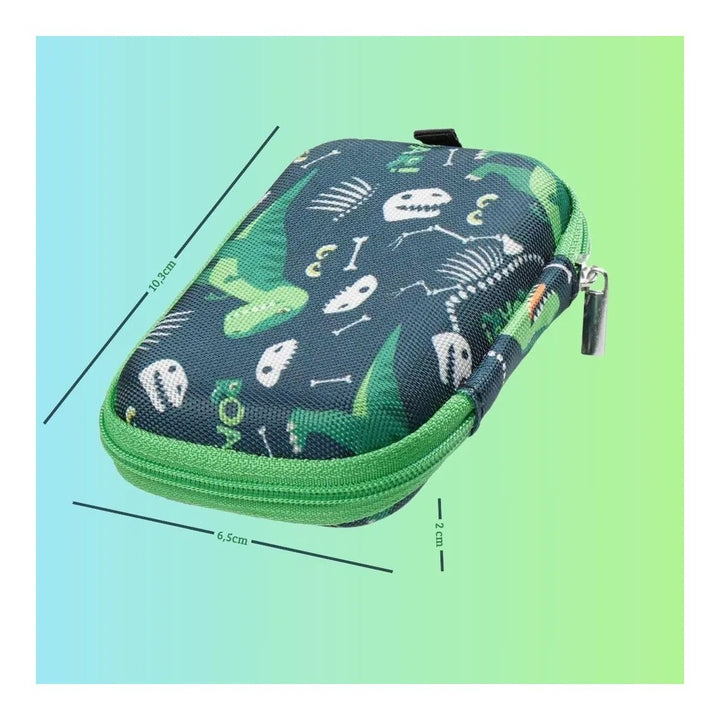 Diabetes Zubehör Tasche mit Karabinerhaken für Blutzuckermessgeräte "DINO" - von Zuckerschmuck