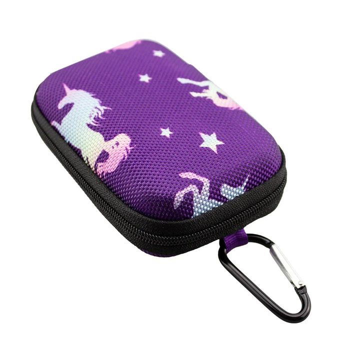 Diabetes Zubehör Tasche mit Karabinerhaken für Blutzuckermessgeräte "EINHORN" - von Zuckerschmuck