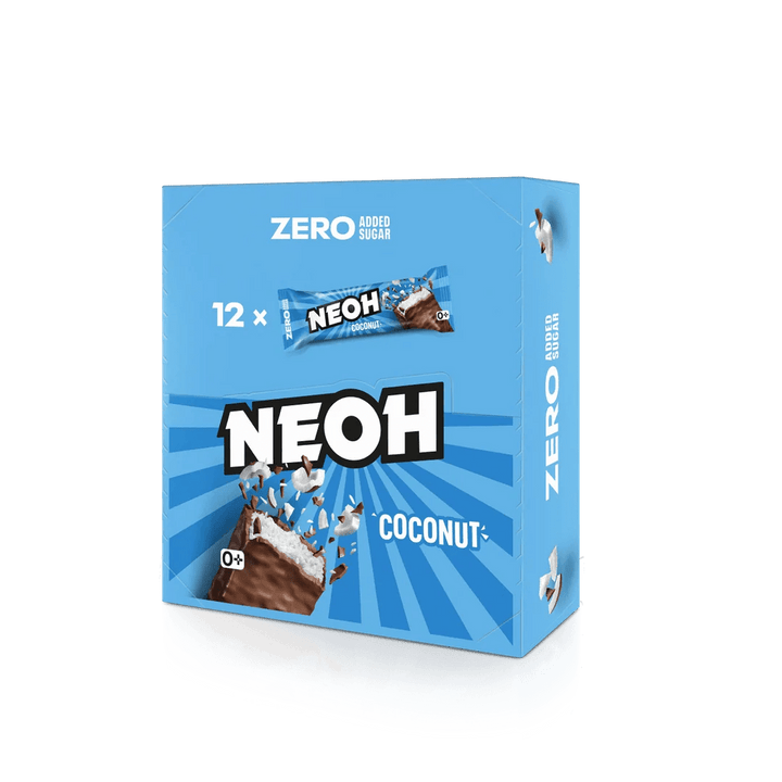10+2 Sparpack NEOH COCONUT BAR - Schokoriegel ohne Zucker - nur 3g anrechenb. KH/Riegel - von Zuckerschmuck