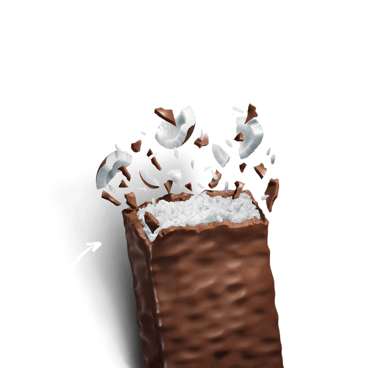 10+2 Sparpack NEOH COCONUT BAR - Schokoriegel ohne Zucker - nur 3g anrechenb. KH/Riegel - von Zuckerschmuck