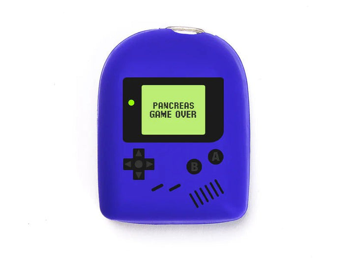 Omnipod Cover ''Game Over - Dark Blue" - von Zuckerschmuck