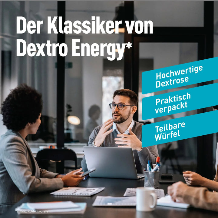 Dextro Energy Magnesium, dextrose avec magnésium en cubes