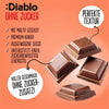 Diablo sin azúcar: chocolate con leche (85 g, solo 7 g de HC computables* por tableta)