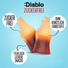 Bouteilles Cola Diablo, sans sucre (75 g, seulement 1,8 g de glucides comptabilisables* par sachet)