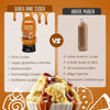 Sauce au caramel sans sucre Diablo : sauce dessert au caramel salé (360 g, seulement 0,9 g de glucides comptabilisés* par portion de 30 g)