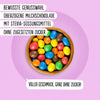 Diablo sin azúcar: cacahuetes de colores recubiertos de chocolate con leche (40 g, 5,6 g de hidratos de carbono* computables)