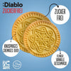 Biscuits Diablo : biscuits sandwich à la vanille sans sucre avec crème au cacao, emballés individuellement (176 g, 3 g de glucides comptabilisables* par biscuit)