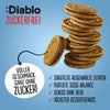 Biscuits Diablo : biscuits sandwich à la vanille sans sucre avec crème au cacao, emballés individuellement (176 g, 3 g de glucides comptabilisables* par biscuit)