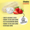 Diablo sans sucre : barre de muesli au yaourt et aux fraises (30 g, 11,4 g de glucides comptabilisables*)