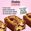 Diablo bizcocho marmolado sin azúcar (400 g, 23 g de HC* contabilizables por 100 g)