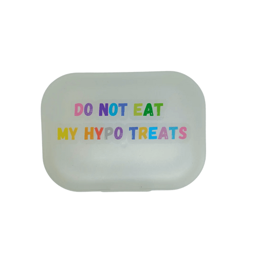 Diabetes HYPO BOX groß "Dont eat my Hypo Treats"