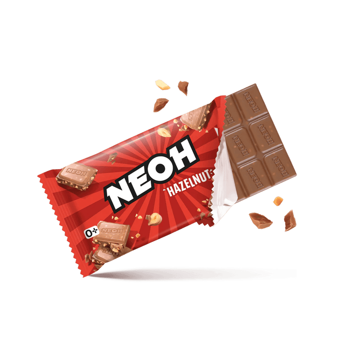 NEOH HASELNUSS SCHOKO - keto und low carb Schokolade ohne Zucker - nur 3g anrechenb. KH/Tafel - von Zuckerschmuck