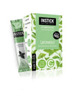 INSTICK menta de jardín 12x polvo para bebidas sin azúcar, vegano (12 x 0,5 l, sin KH/BE)