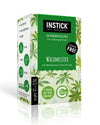 INSTICK aspérula 12x polvo para bebidas para bebidas sin azúcar, vegano (12 x 0,5 l, sin HC/UB)