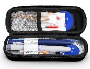kühlende Insulinpen Tasche innen