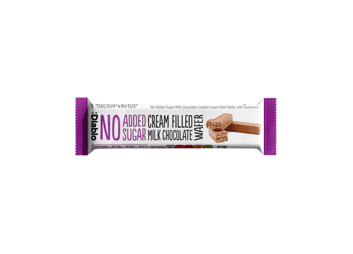 Diablo zuckerfreie Schoko-Waffelriegel mit Cremefüllung (30 g) - 3 g anrechenb.KH/Waffel
