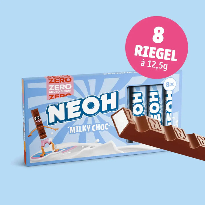 Milky choc Riegel Neoh Zuckerschmuck 