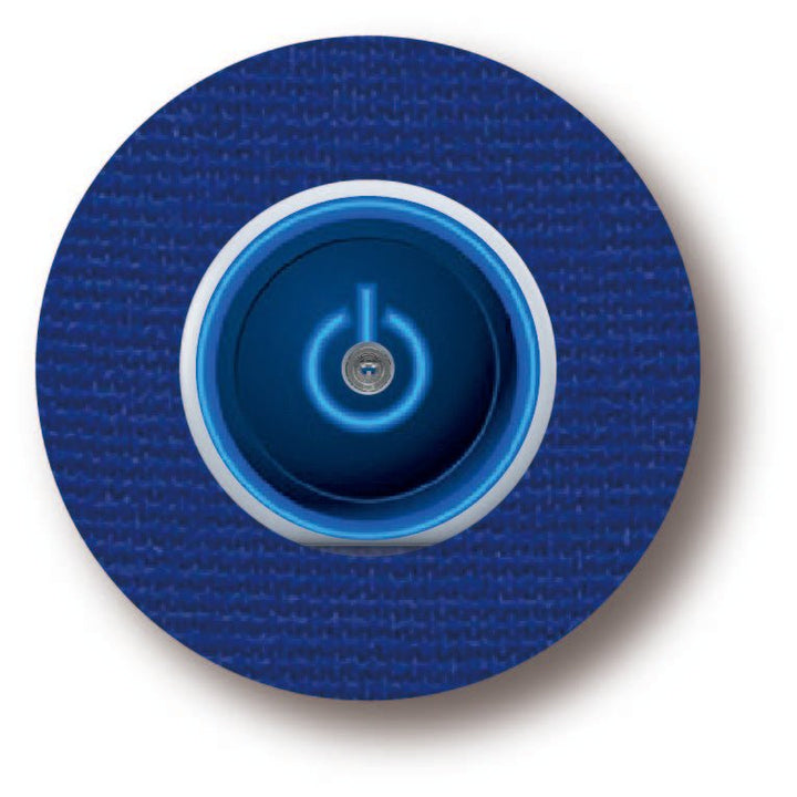 SPARPACK: 4x Accu - Chek SmartGuide Sticker "ON/OFF" - von Zuckerschmuck