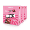Barrita NEOH Berry: 12x barritas de chocolate Berry sin azúcar, con sabor a frutos rojos, pack ahorro 10+2 (3 g de HC* computables por barrita)