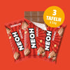 Chocolate NEOH con avellanas, chocolate keto y chocolate low carb sin azúcar (3 g de HC* computables por tableta)